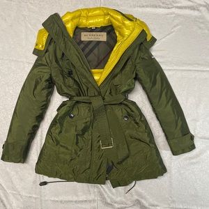 Burberry 3 in 1 Chevrington Down Parka Trench Coat